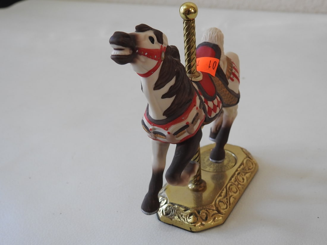 Willitts Americana Carousel Memories Porcelain Horse - 5