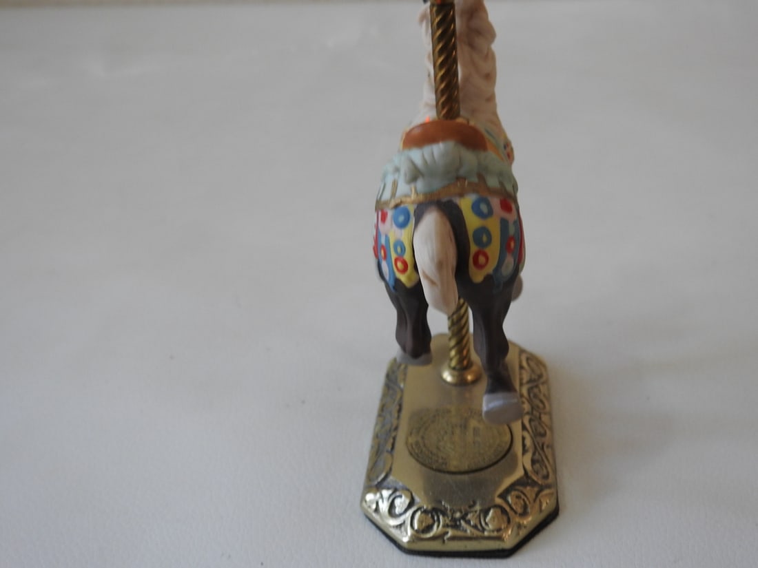 Willitts Americana Carousel Memories Porcelain Horse - 3