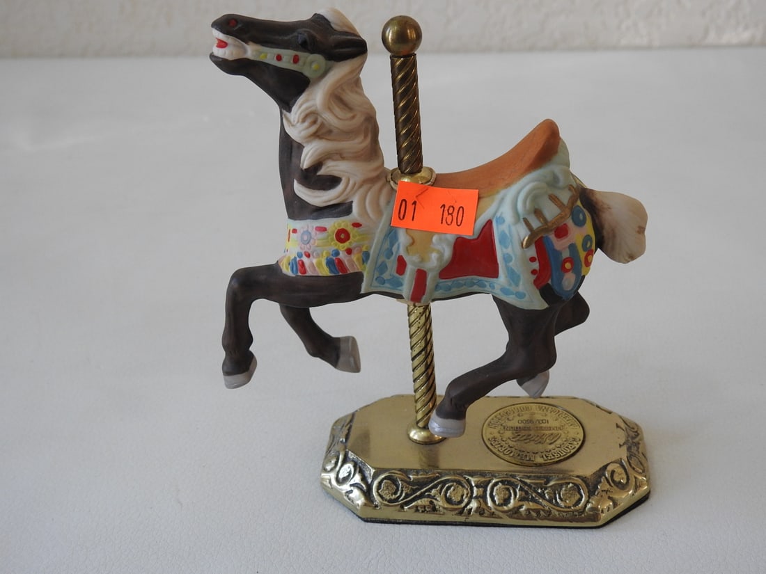 Willitts Americana Carousel Memories Porcelain Horse - 4