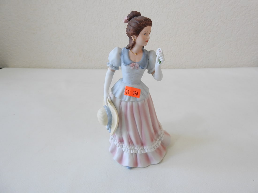 Homeco Victorian Lady Porcelain Figurine #1452 - 3