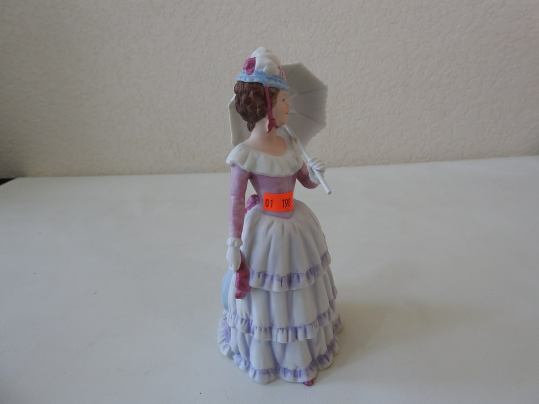 Homeco Victorian Lady with Parasol Figurine #1431 - 5