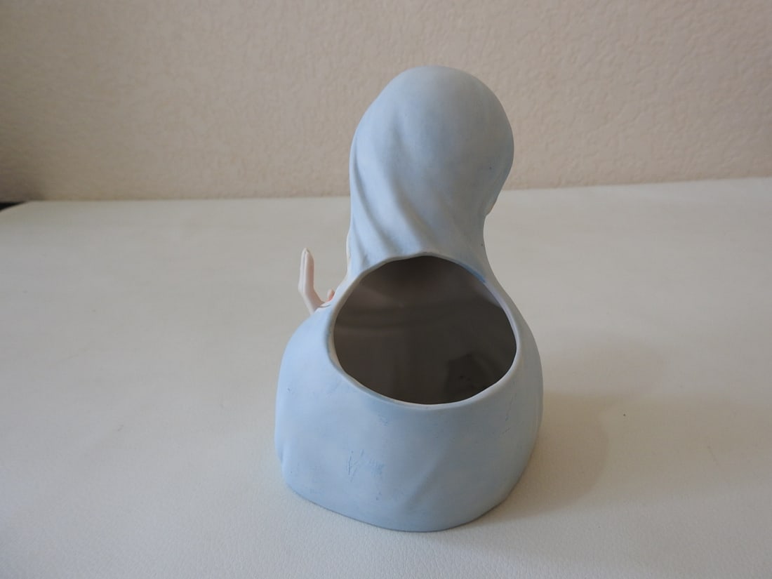 Inarco Japan Madonna Porcelain Bust Vase #E2175 - 3