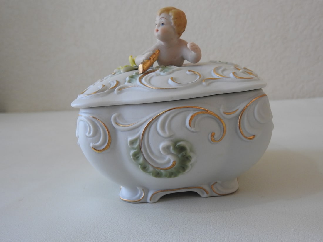 Kelvin’s Japan Victorian Cherub Candy Dish - 3