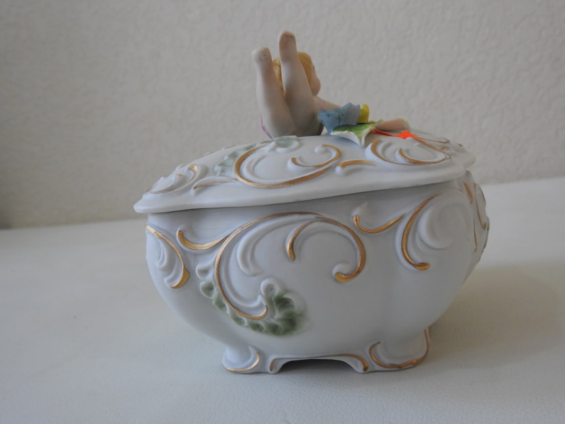 Kelvin’s Japan Victorian Cherub Candy Dish - 7