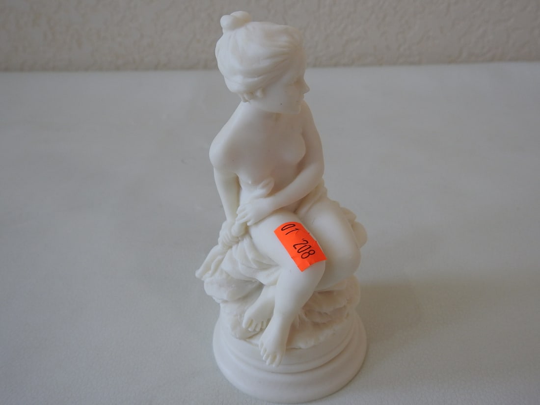 Vivian C. Aphrodite Resin Figurine: Vintage Aphrodite resin figurine by Vivian C., #97, made in Italy. Approx. 5.75 x 3 x 3 in.