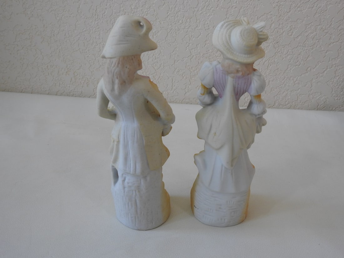 Vintage Porcelain French Couple - 2