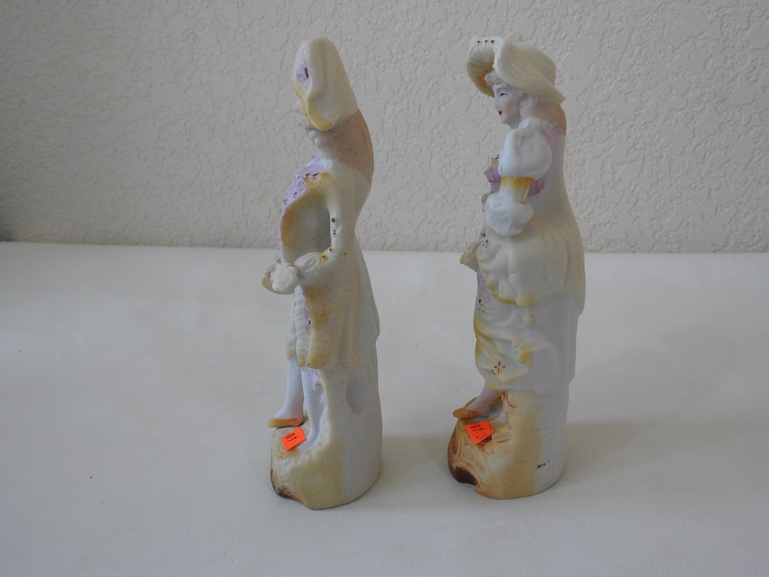 Vintage Porcelain French Couple - 6