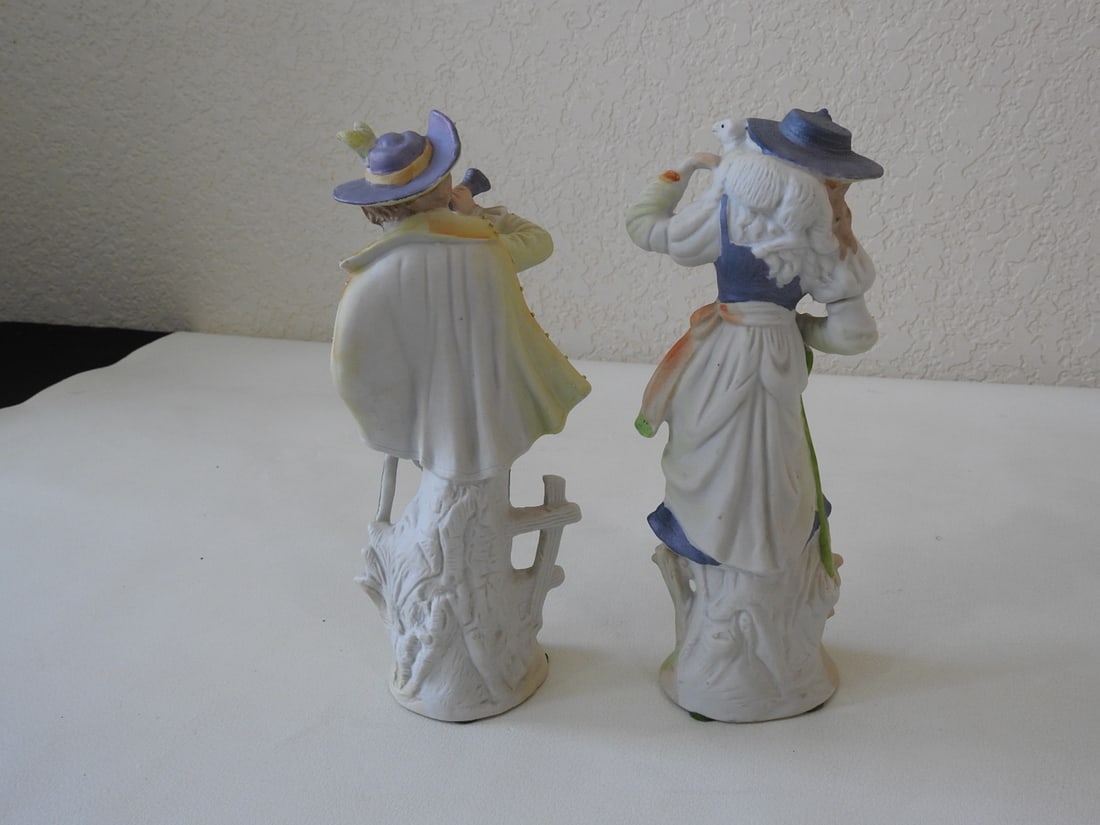 Vintage Porcelain French Couple - 2