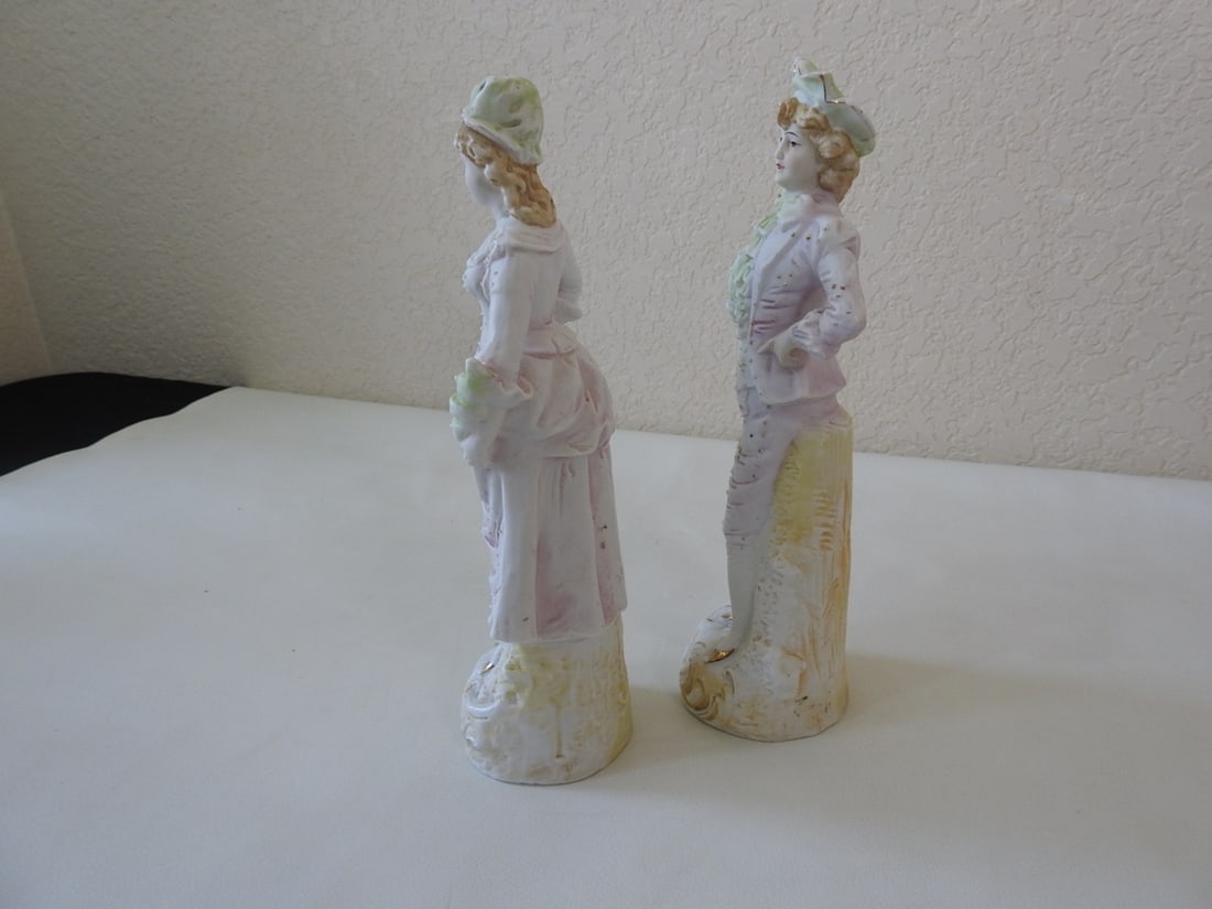 Vintage Porcelain French Couple - 2