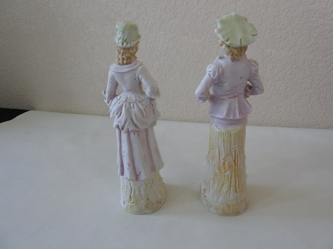Vintage Porcelain French Couple - 3