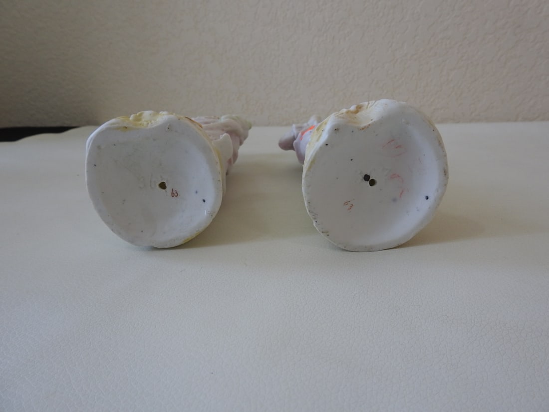 Vintage Porcelain French Couple - 5