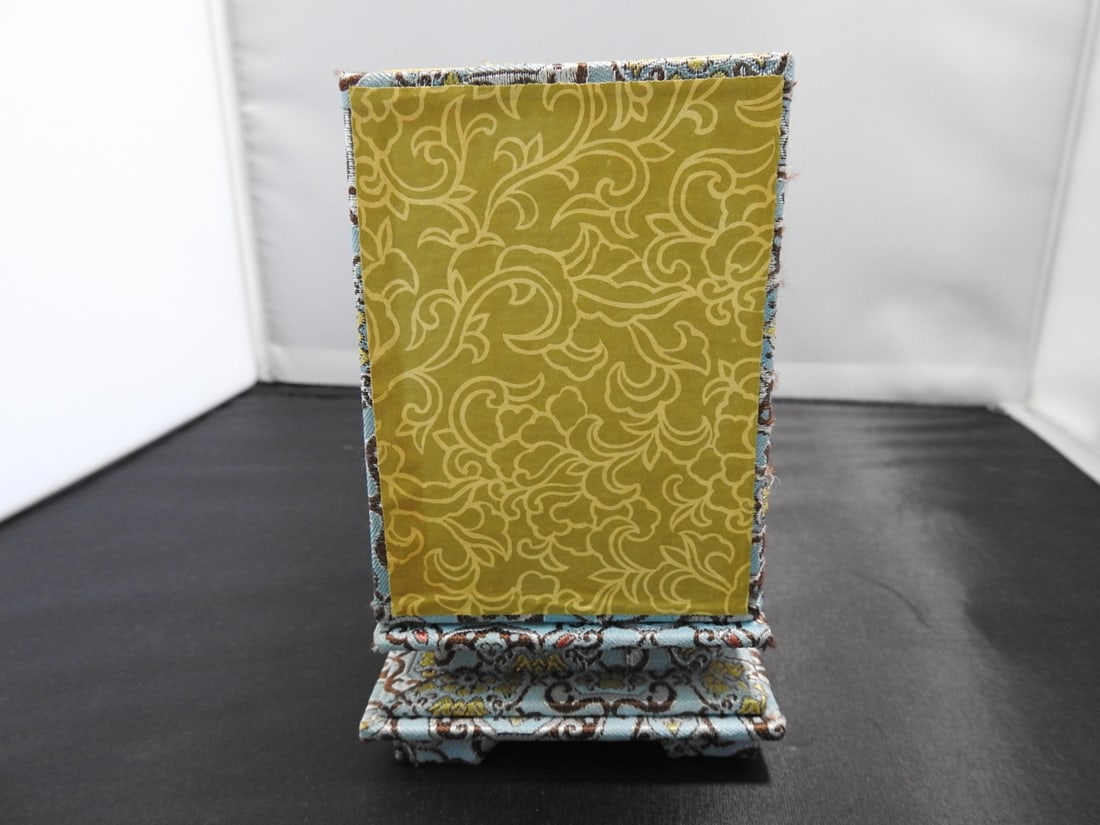 Hand-Painted Japanese Egg in Glass Display Case - 6