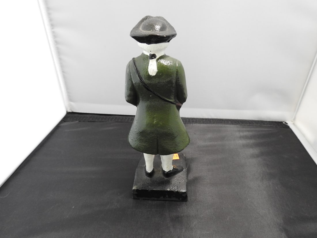 Green Cast Metal French Revolutionary Soldier Figure - 4