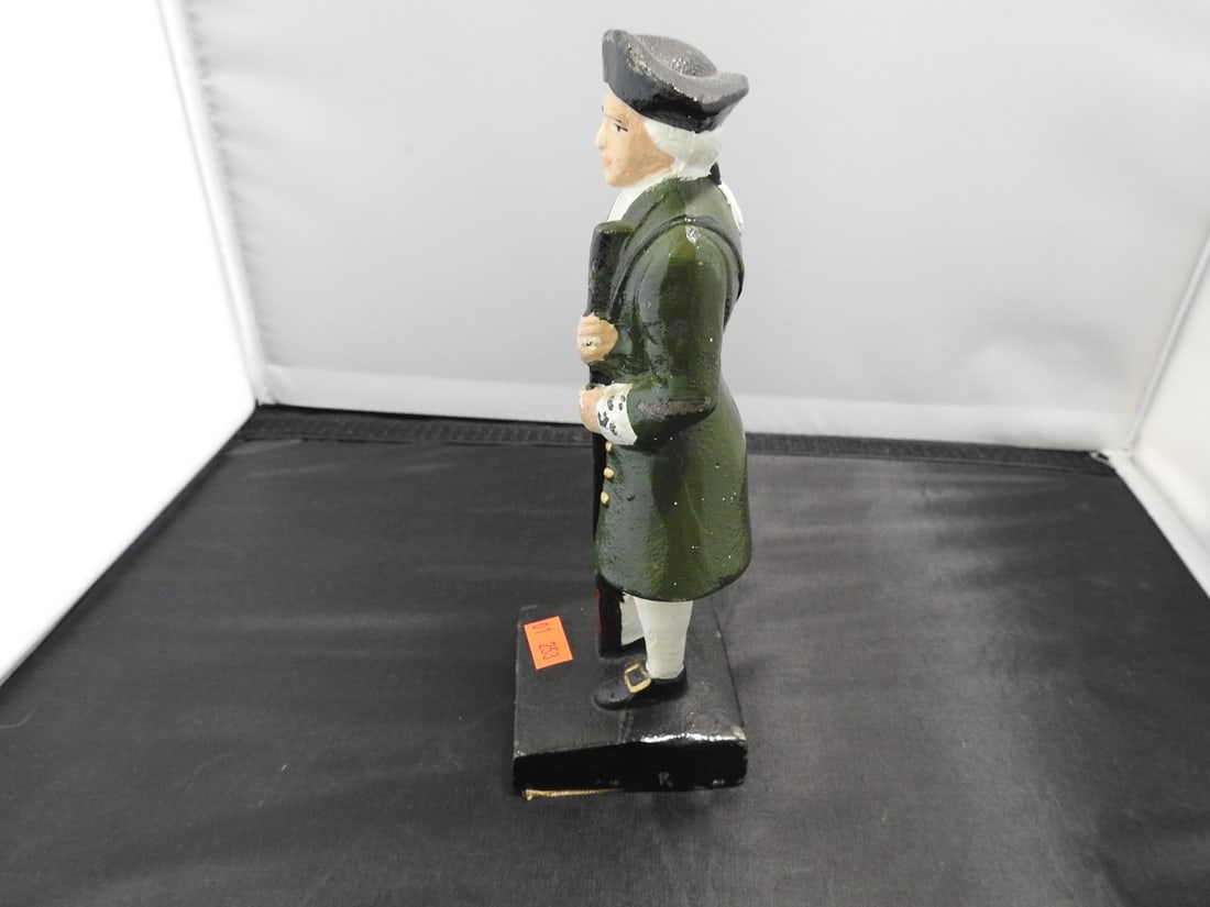 Green Cast Metal French Revolutionary Soldier Figure - 5