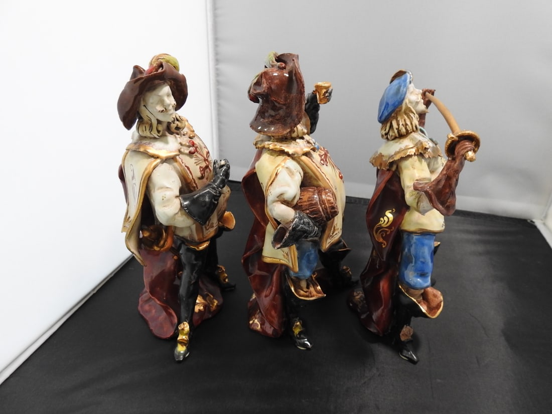 Gio Italy Three Musketeers Figurines Set - 3