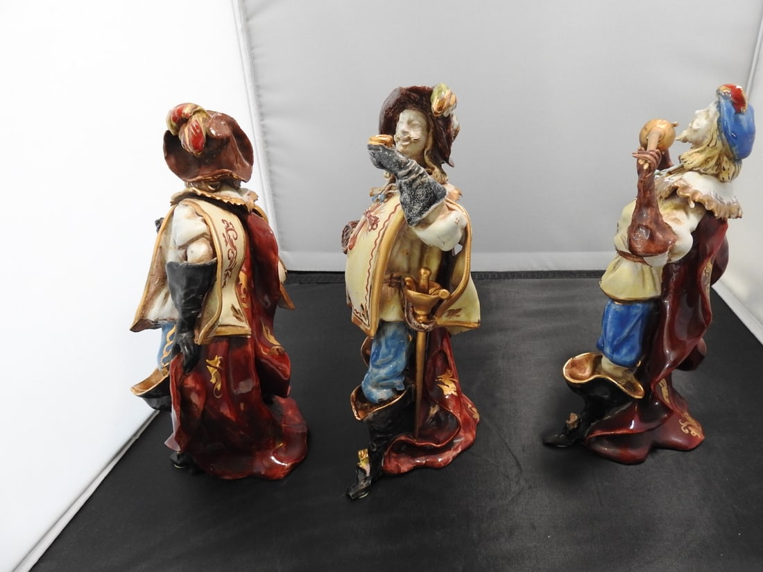Gio Italy Three Musketeers Figurines Set - 7