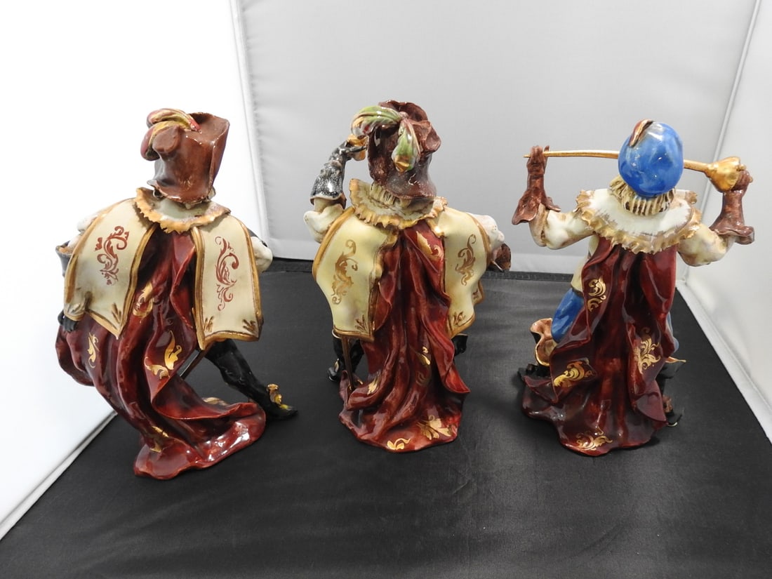 Gio Italy Three Musketeers Figurines Set - 2