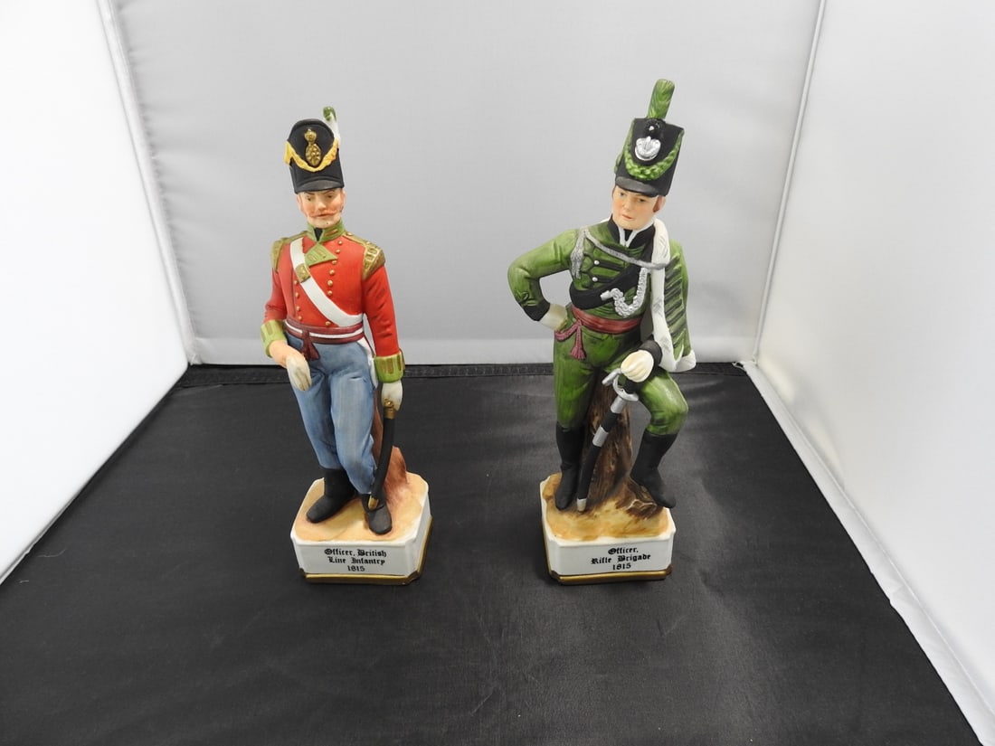 Porcelain Bisque British Infantry Officer Figure (1 of 6)