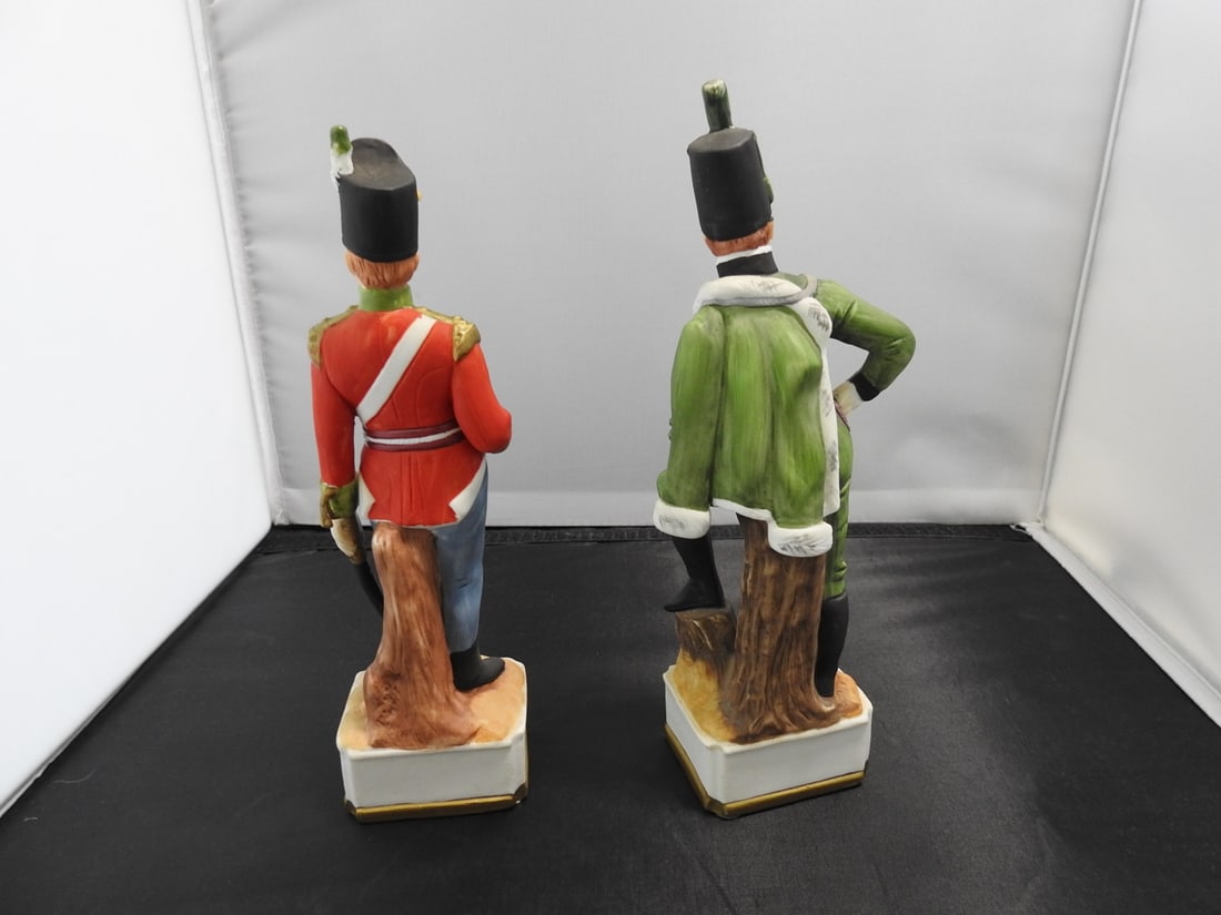 Porcelain Bisque British Infantry Officer Figure - 2