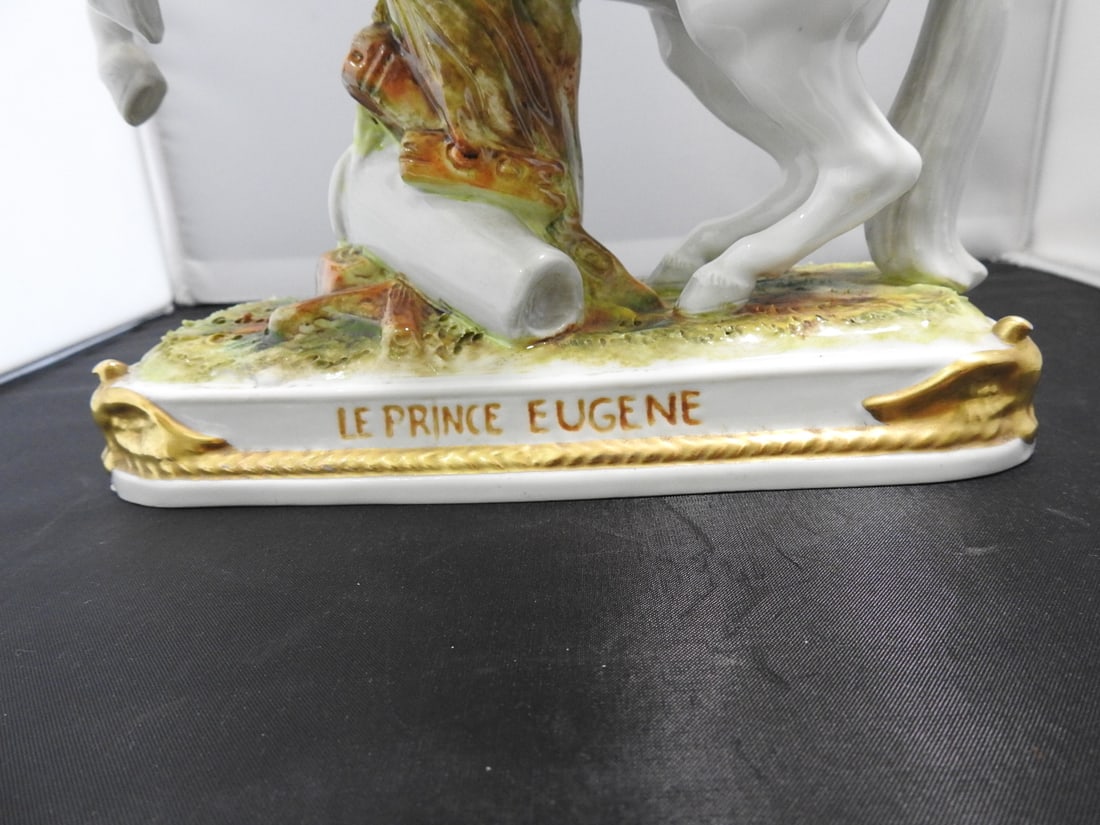 Scheibe-Alsbach “Le Prince Eugene?? Porcelain Figure - 3