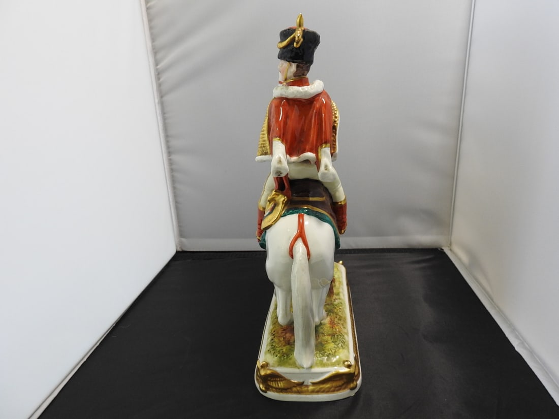 Scheibe-Alsbach “Le Prince Eugene?? Porcelain Figure - 5