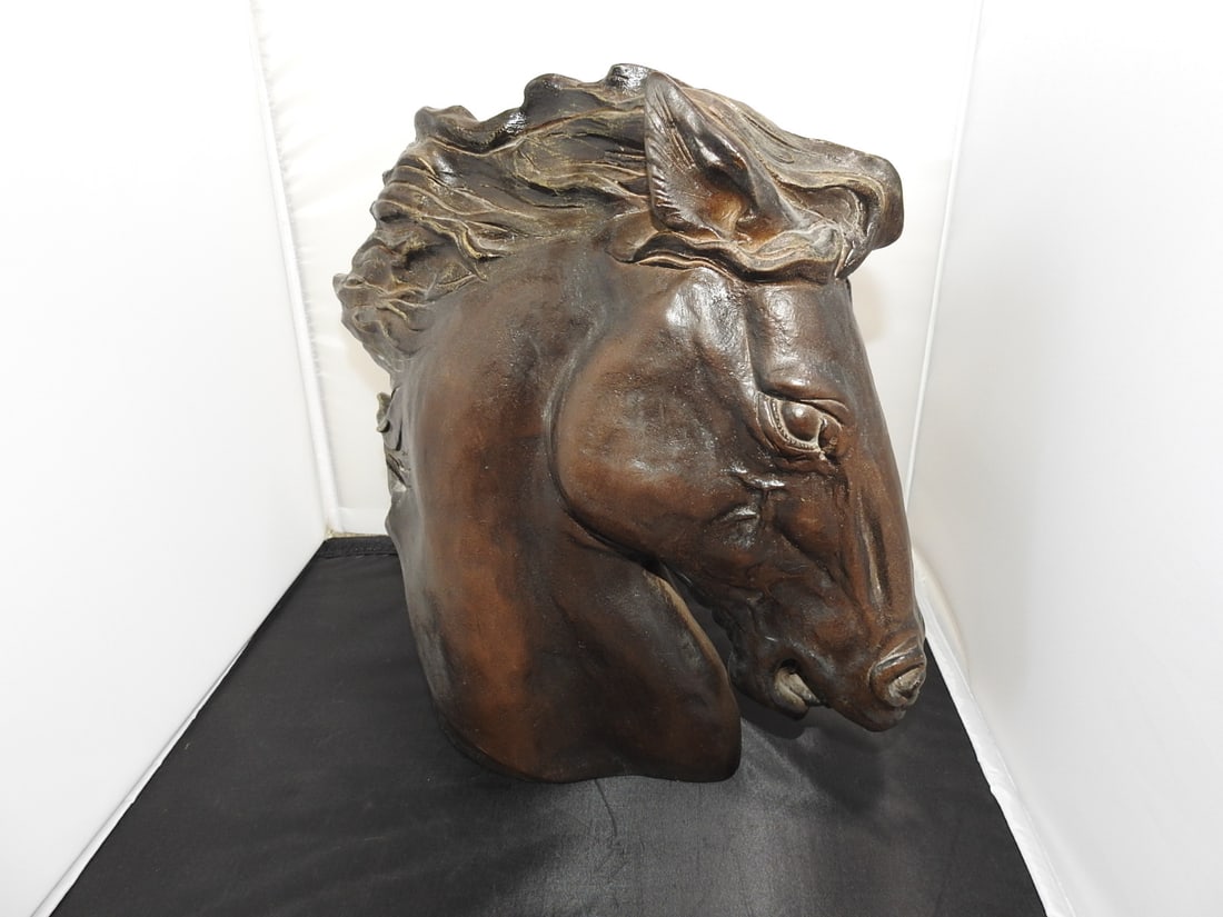 Austin “Flaming Mane?? Horse Sculpture by J. Spratt - 4