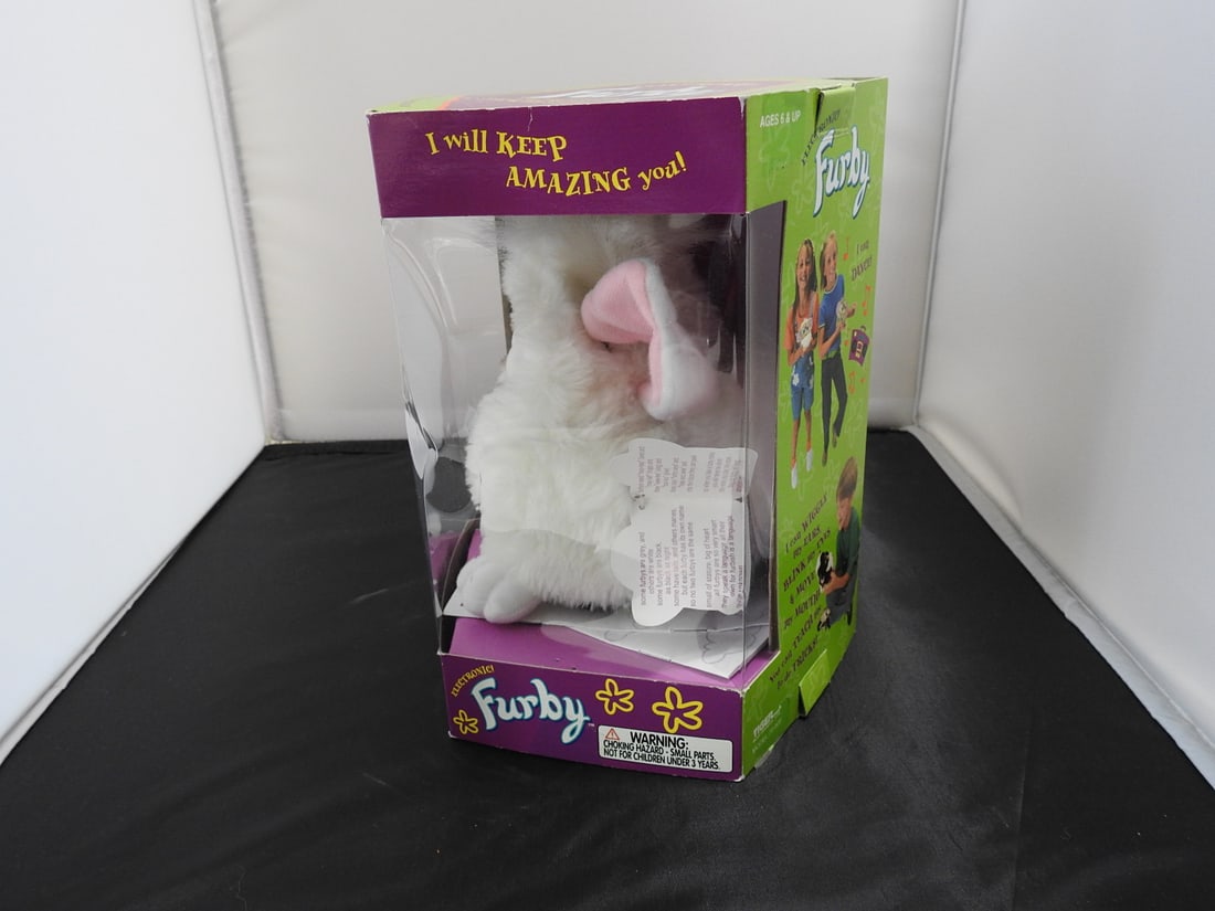1998 Original Furby Snowball Model 70-800 in Box - 3