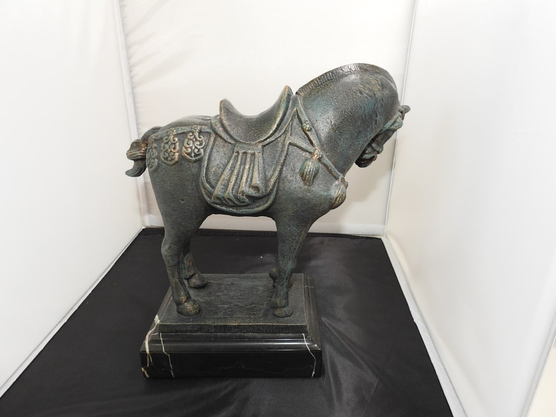 Tang Dynasty Bronze Horse Statue - 3