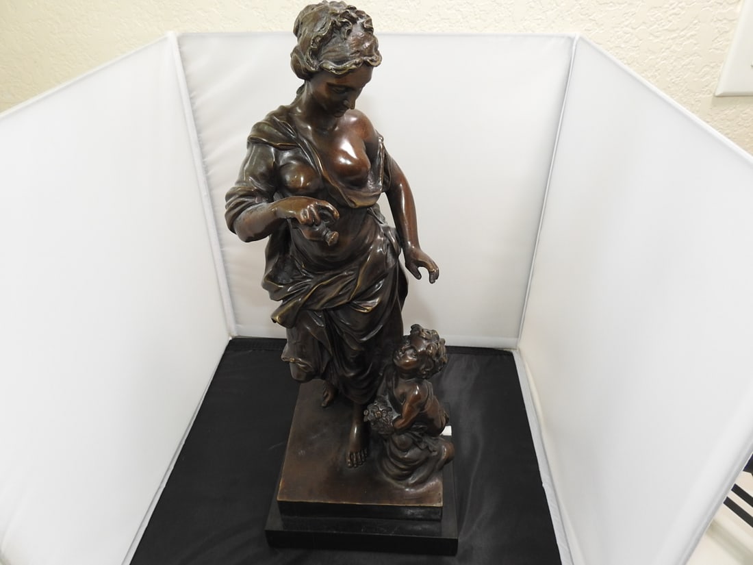 Bronze Statue "L'amour Maternel - 2
