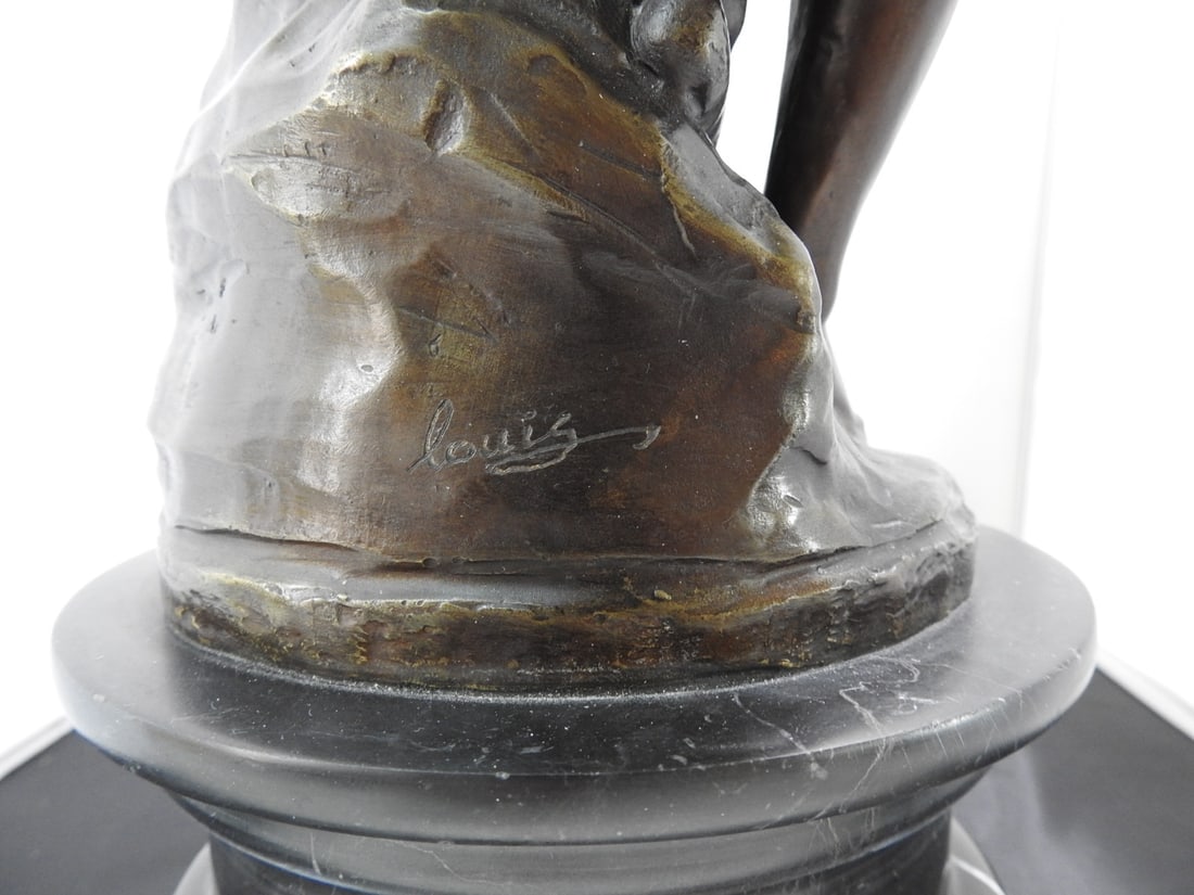 Bronze Bathing Woman Statue - 7