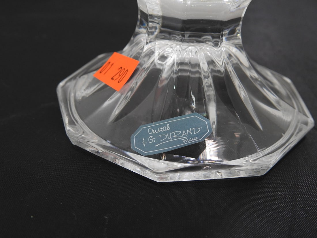 Lead Crystal Pedestal Candy Dish - 2