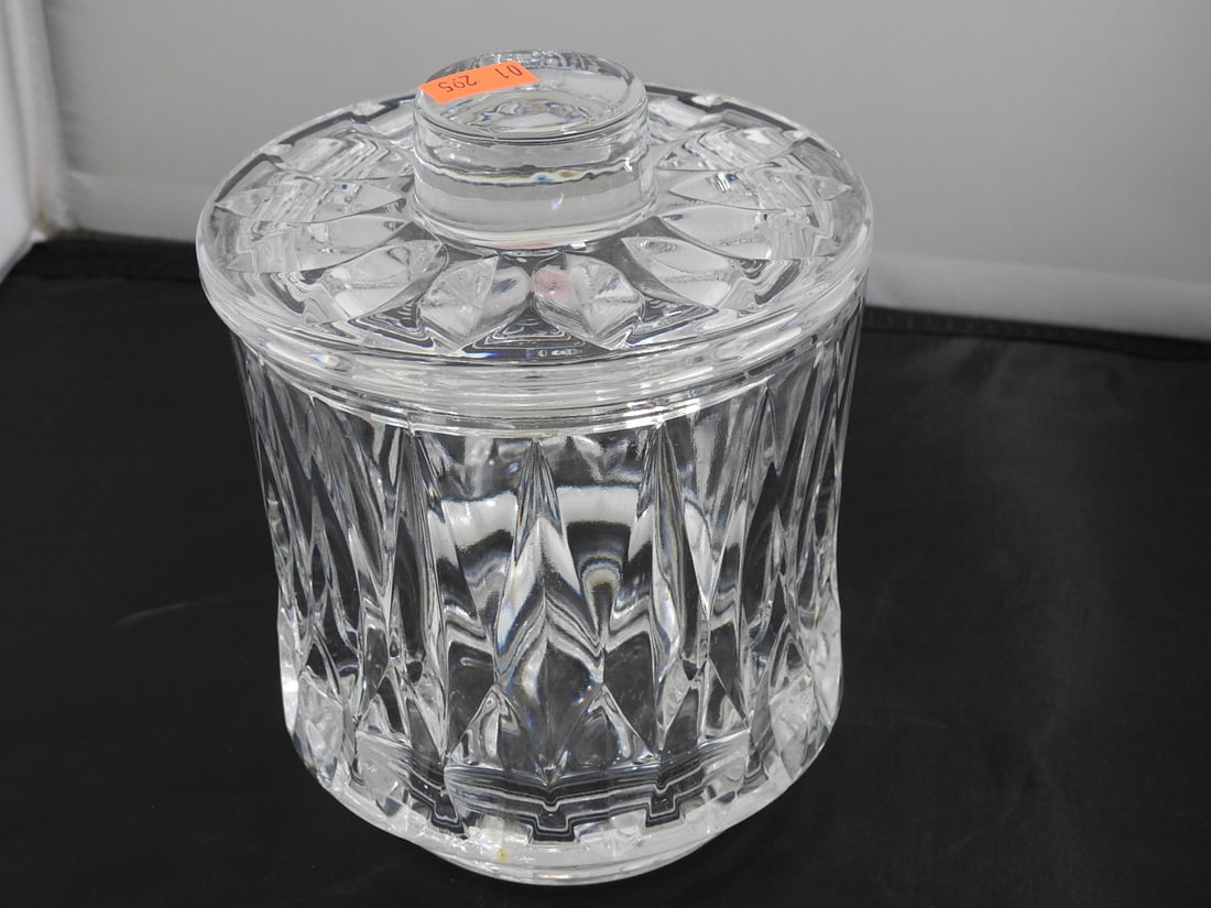 Lead Crystal Fluted Candy Jar - 2