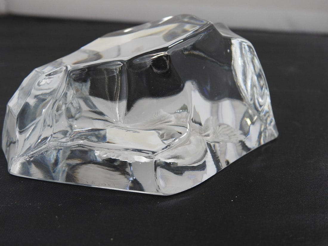 Lead Crystal Eagle Paper Weight - 6