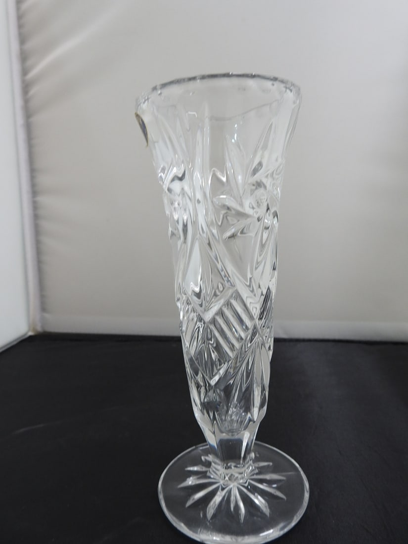 Lead Crystal Bud Vase - 2