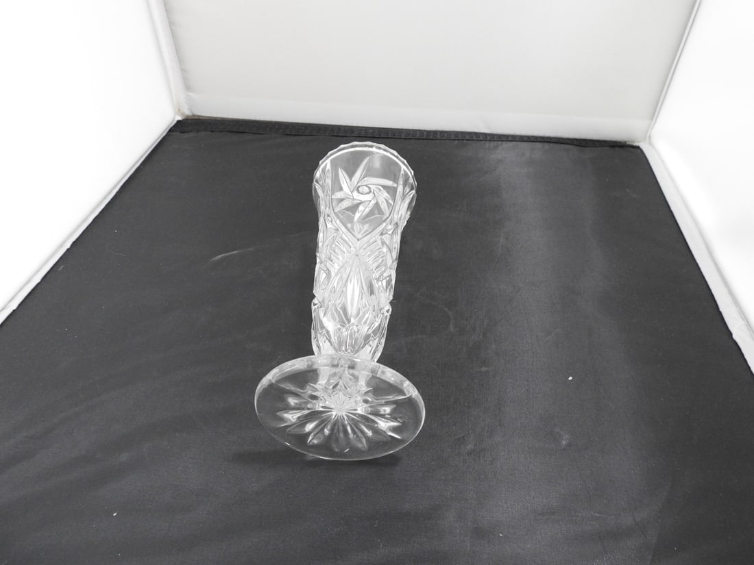 Lead Crystal Bud Vase - 4