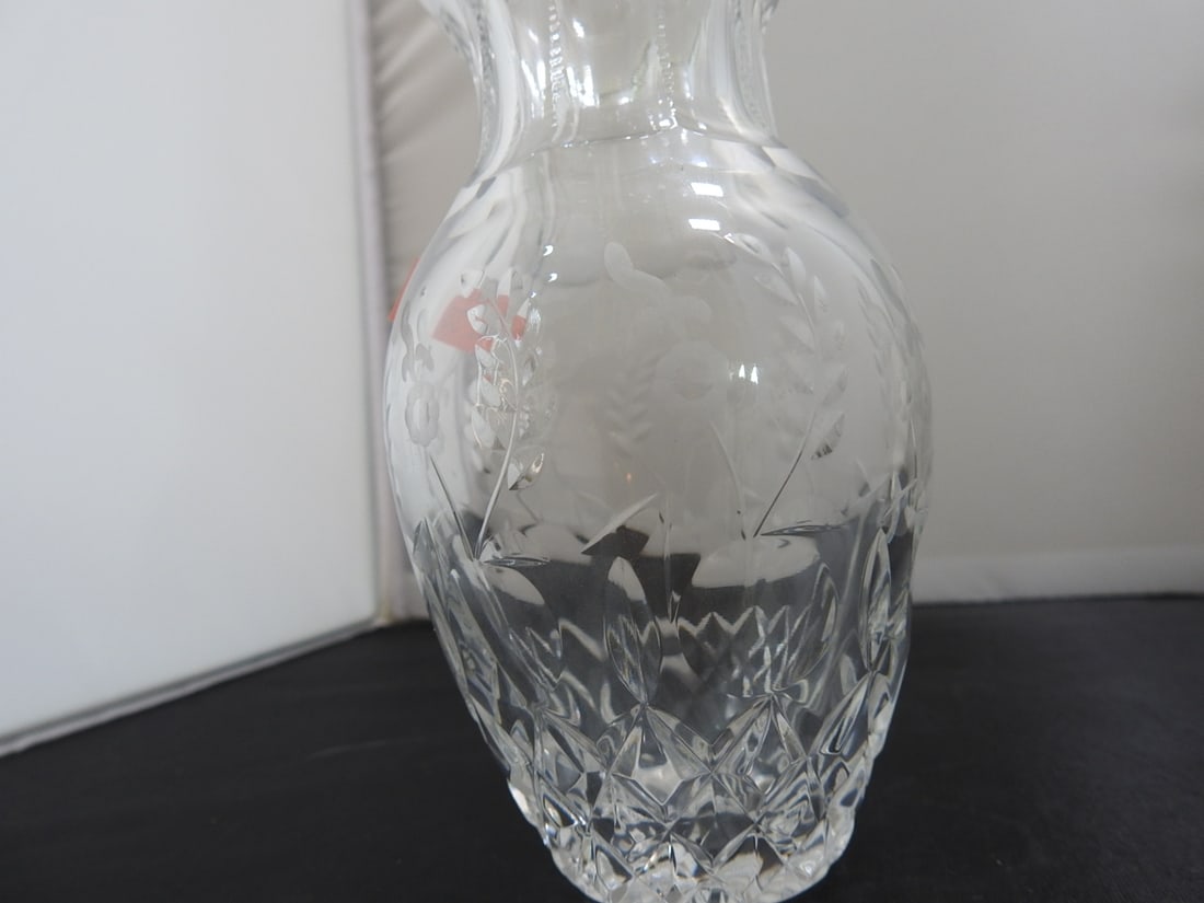 Small Cut Crystal Vase - 2