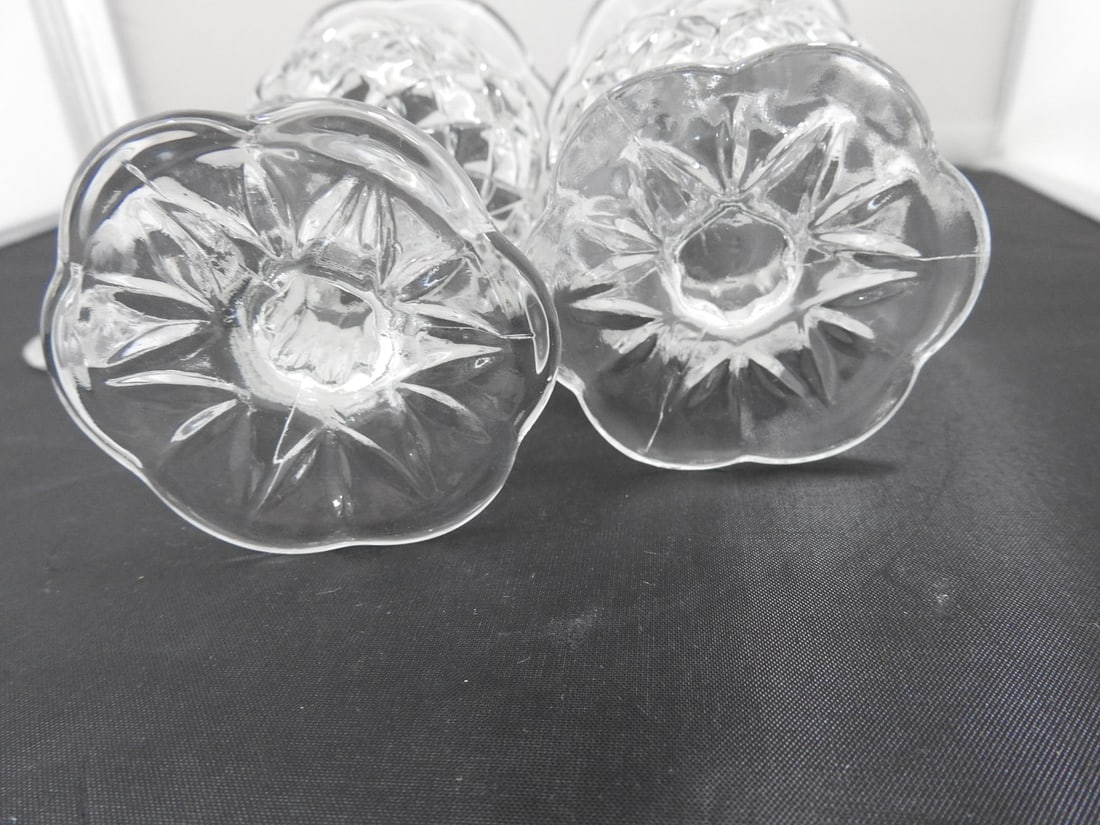 Pair of Tulip Flower Shaped Tealight Candle Holders - 5