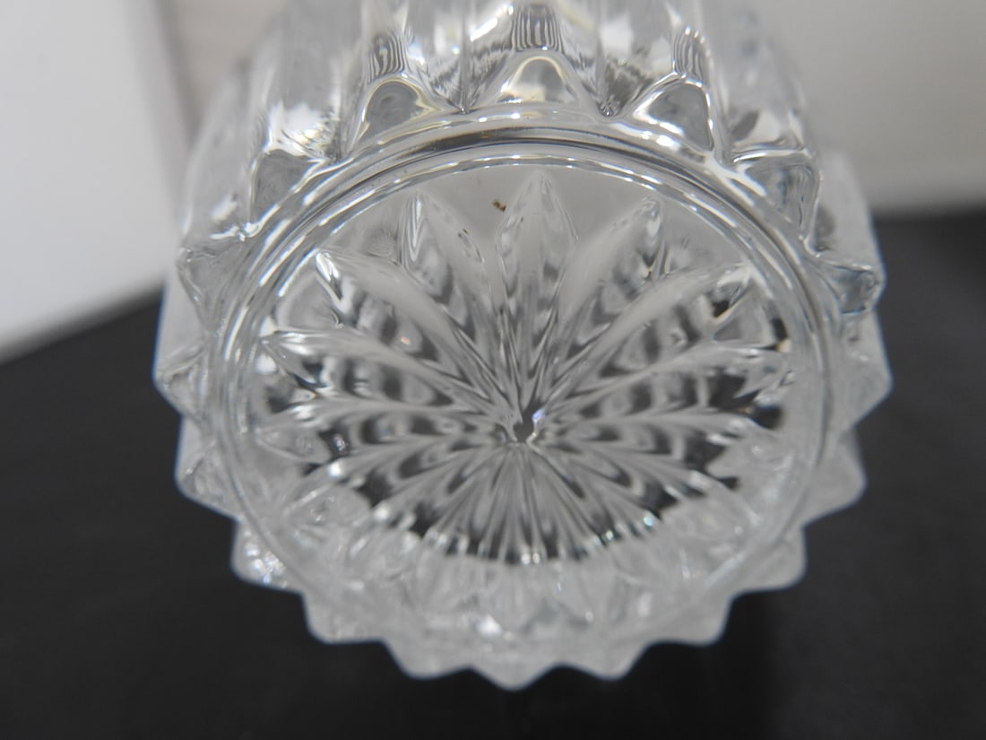 Lead Crystal Heart Vase - 5