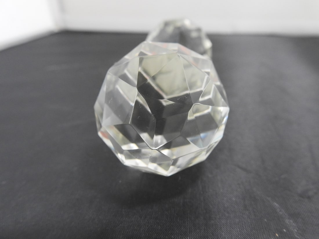 Vintage Cut Crystal Knife Rest - 2