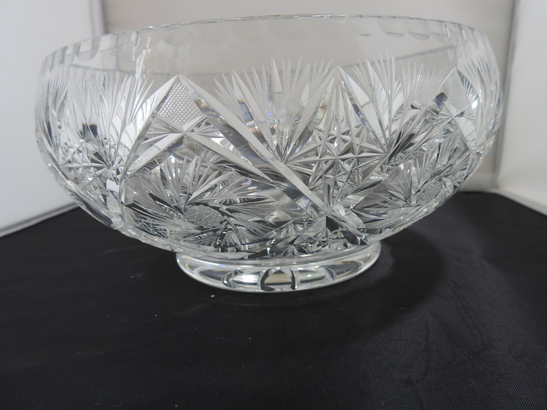 Lead Crystal Fruit Bowl - 2