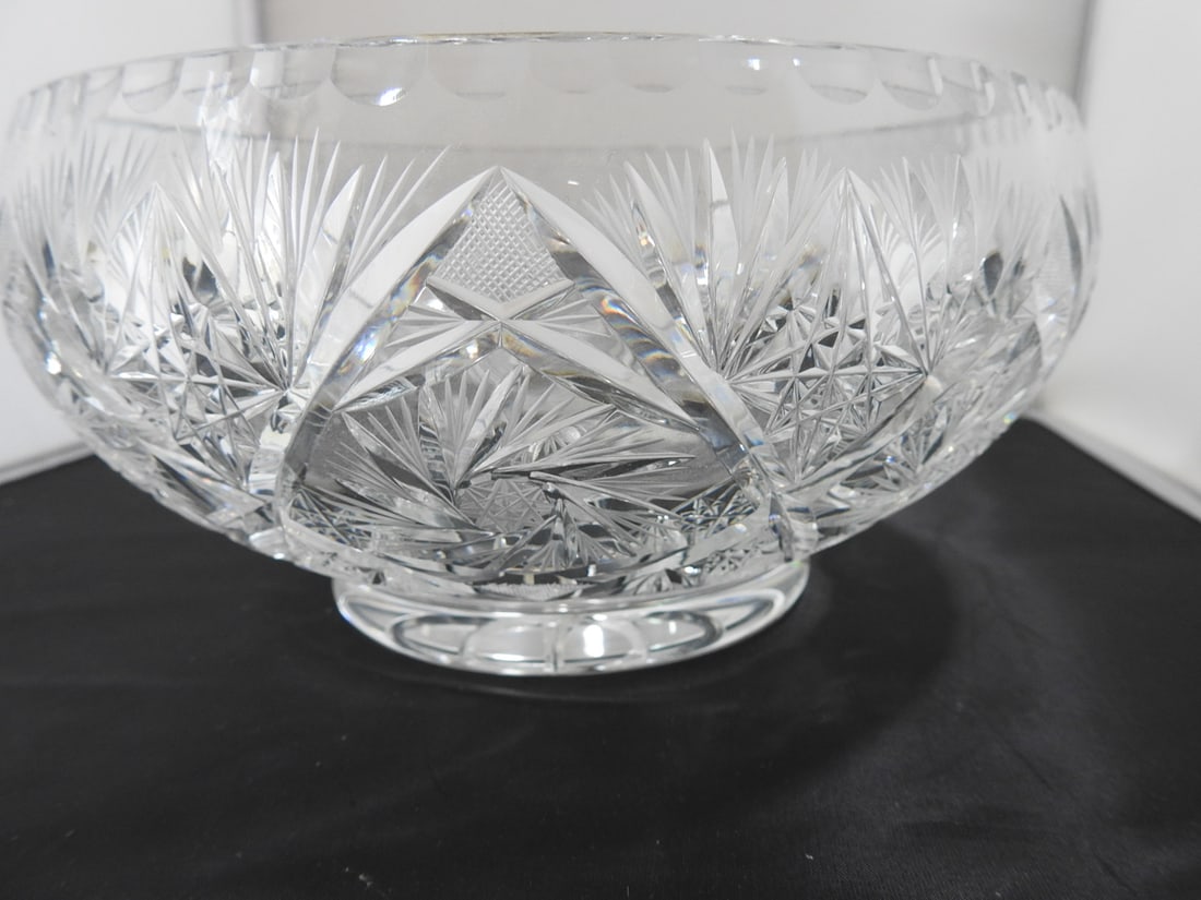 Lead Crystal Fruit Bowl - 3
