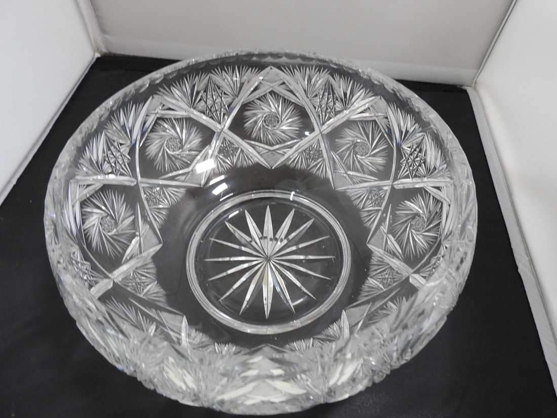 Lead Crystal Fruit Bowl - 4