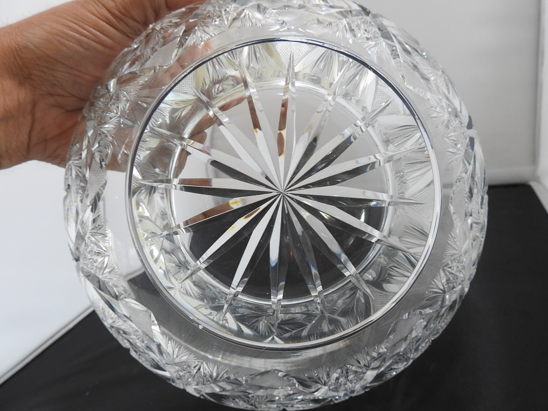 Lead Crystal Fruit Bowl - 5