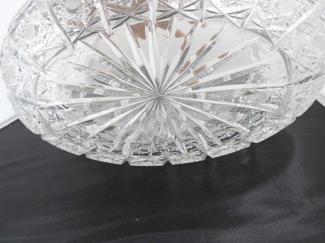 Lead Crystal Oval Bowl - 4