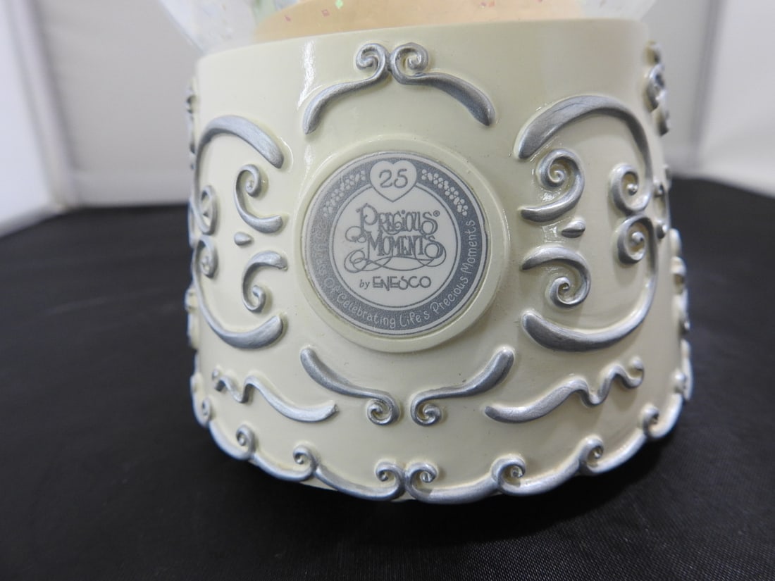 Precious Moments Snow Globe Music Box - 2