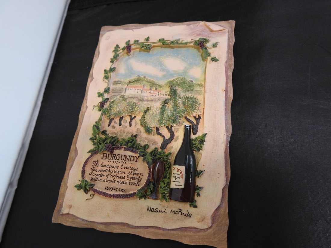 Set of 4 French Country Wall Plaques - 4