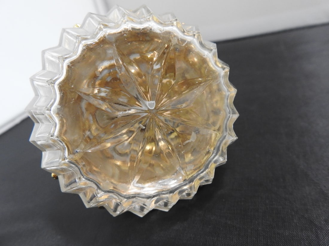 Vintage Perfume bottle with atomizer - 4