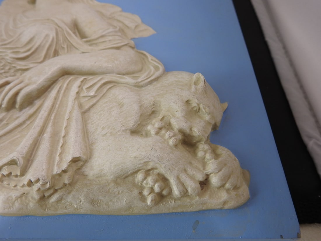 Pair of Neoclassical Decorative Wall Plaques - 4