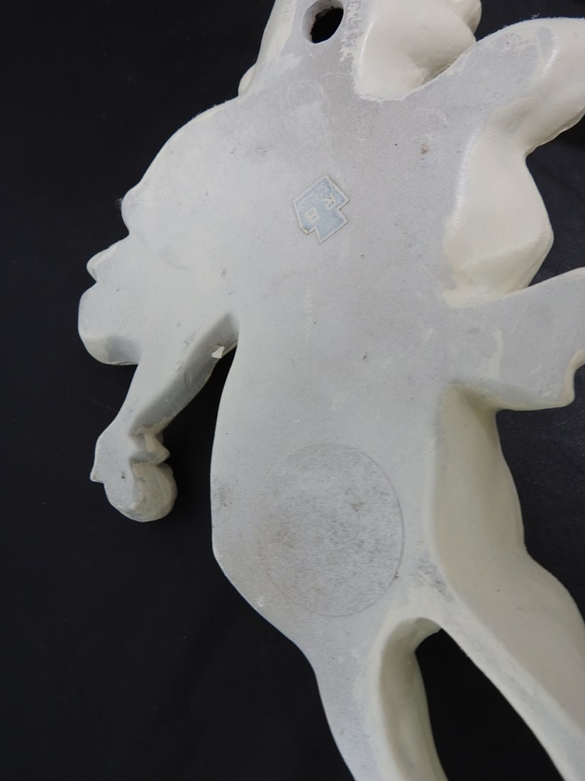 Vintage Japan Ceramic Cherub Decor - 2