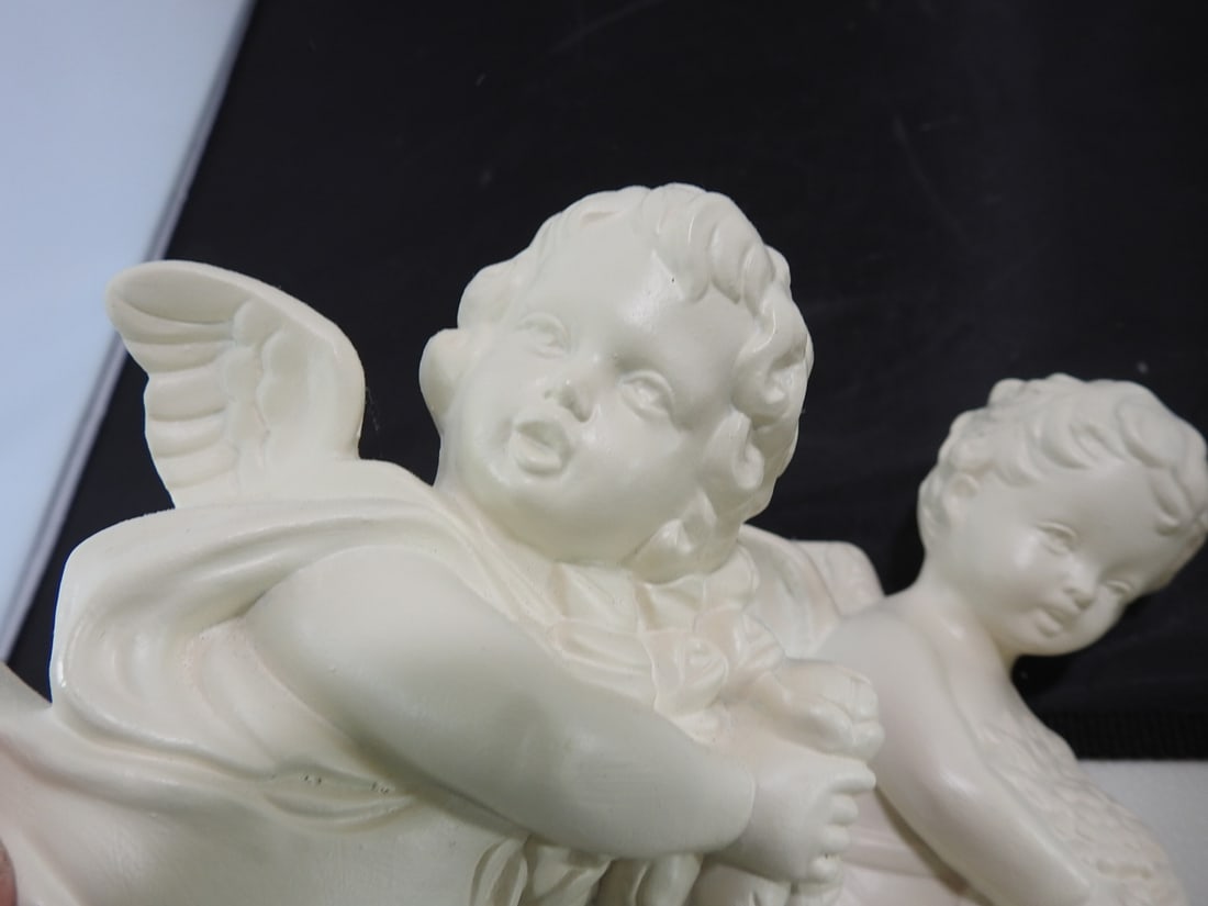 Vintage Japan Ceramic Cherub Decor - 6